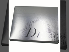 Papel de empaquetado cosmético del color de la plata metalizada de la caja de la mascarilla de la belleza