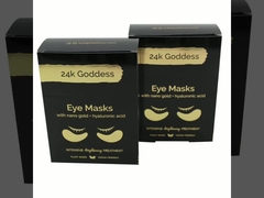 Alta hoja plegable brillante de oro de la caja de papel que sella la superficie