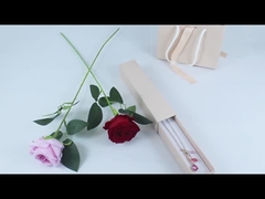 Pequeño negro simple 	Caja de empaquetado de la joyería para los pendientes