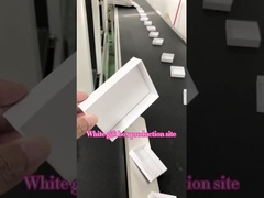 Caja de regalo blanca personalizada Medios sociales