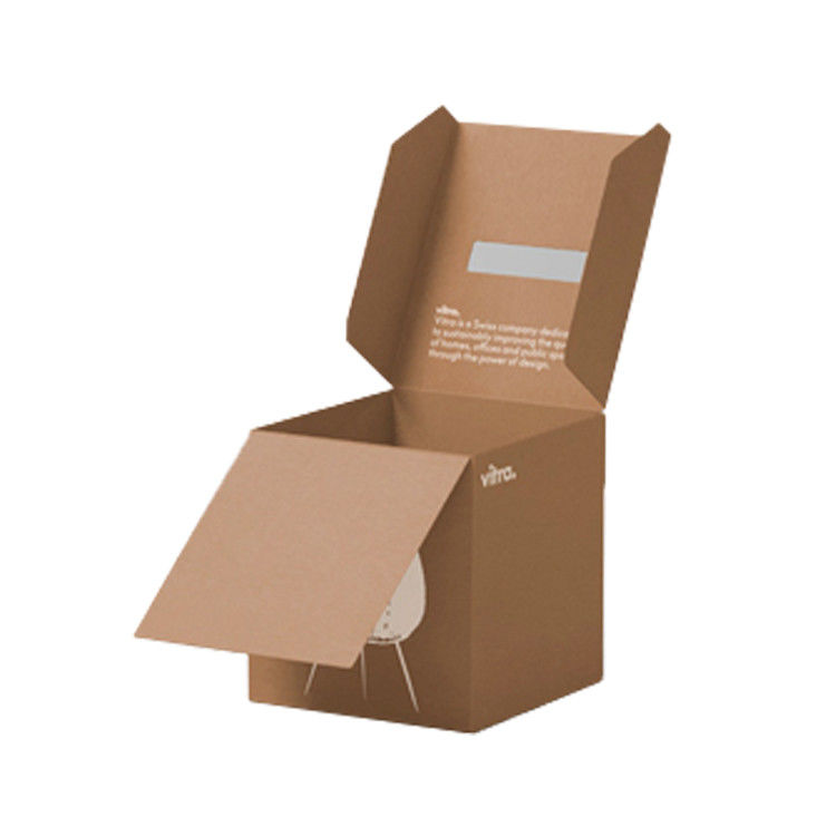 La caja de empaquetado amistosa de Eco de la vela sostenible acanaló la impresión blanca de la caja de Kraft