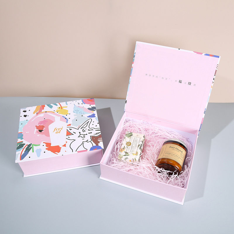 Caja de cartón ecológica de tamaño personalizado para embalaje de recipientes cosméticos de perfumes