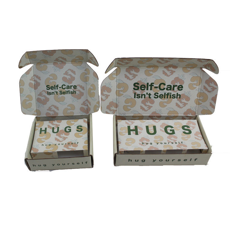 Cajas de cartón Kraft con logotipo personalizado