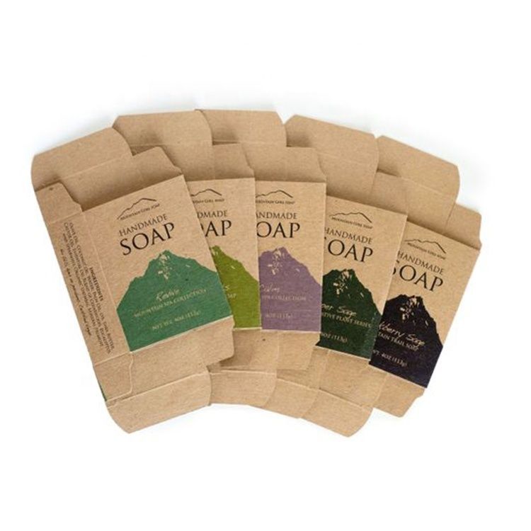 Cajas amistosas del cartón de plegamiento de Eco que imprimen el color de encargo brillante para el bolso del pan