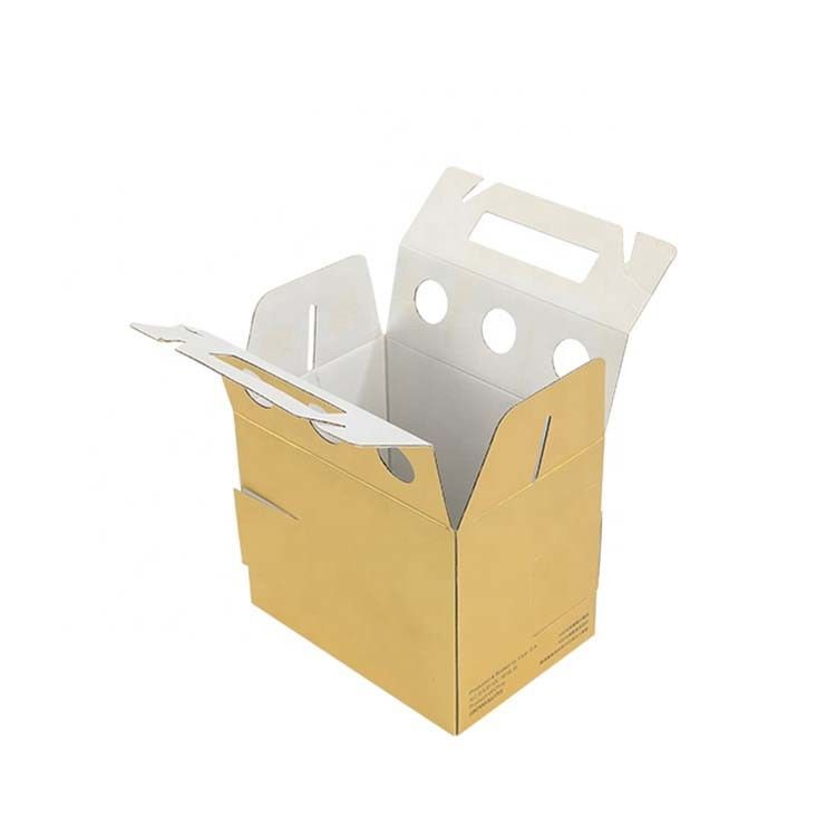 Caja de torta de la ventana del papel de la cartulina con cartón de la ampolla