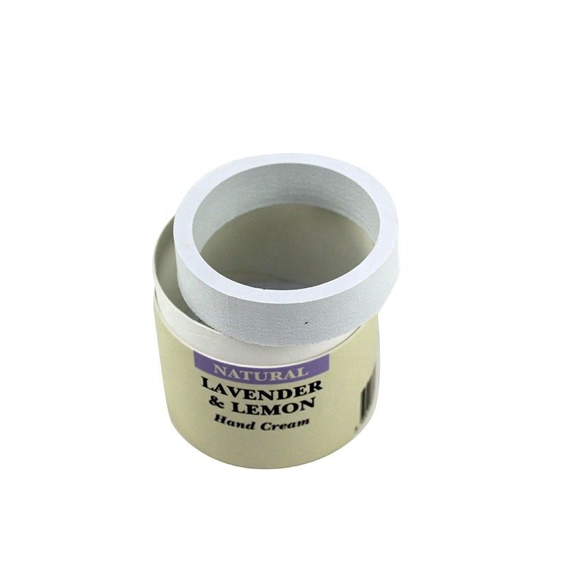 Producto de cartón Caja de tubo de papel redondo para frasco de crema con tamaño personalizado