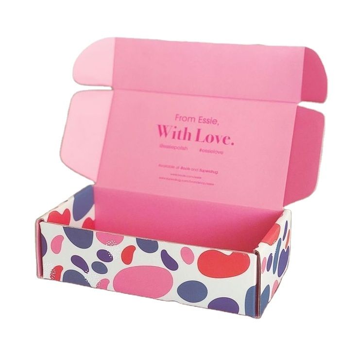 Caja de regalo magnética impresa personalizada Caja de producto de marca Papel dorado metálico