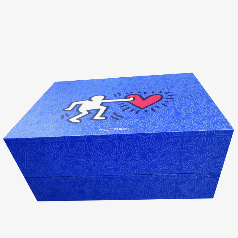 Cajas de regalo decorativas con logotipo personalizado con tapas y estilo de dos pisos