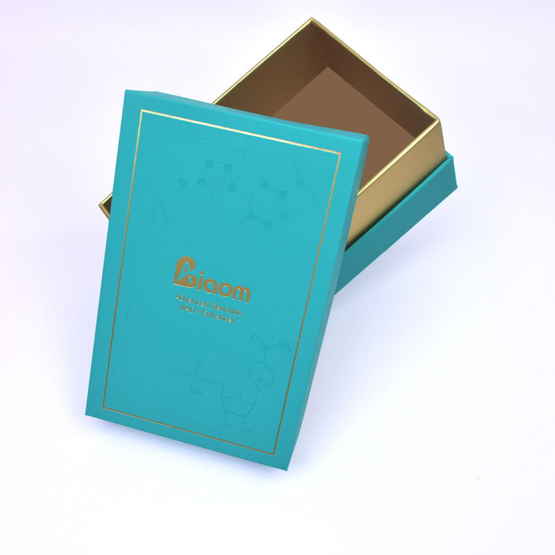 Cajas de regalo rectangulares con tapas al por mayor con impresión a todo color y revestimiento UV