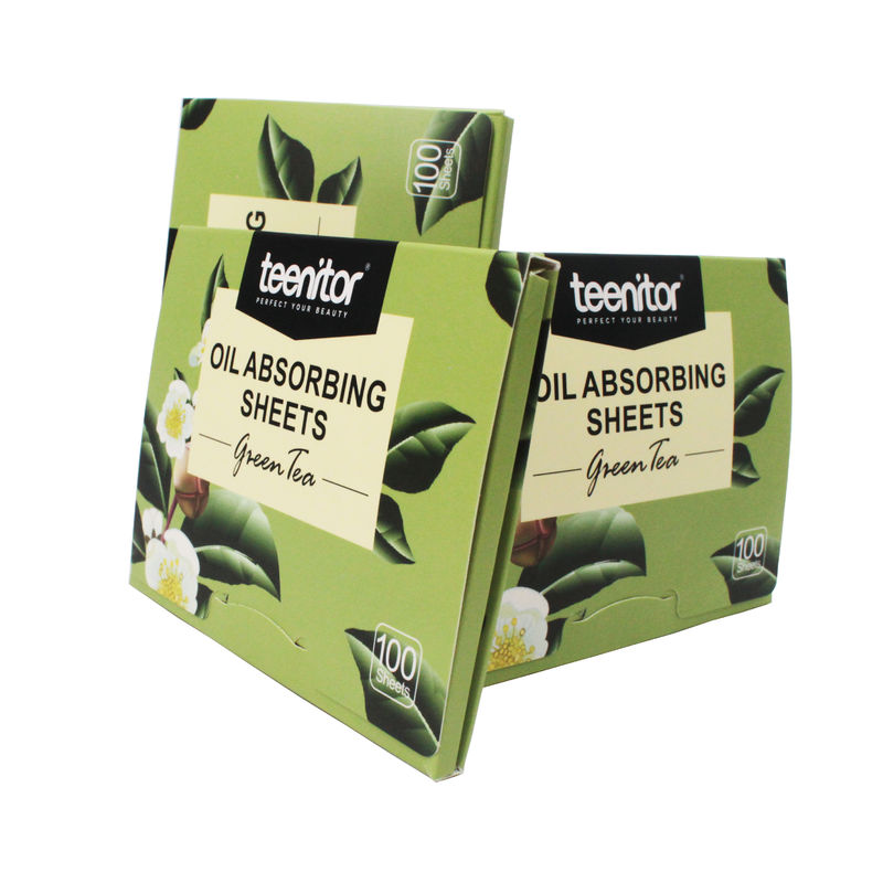 Caja de embalaje de regalo magnético verde hecha para productos de té con diseño personalizado cerca de mí