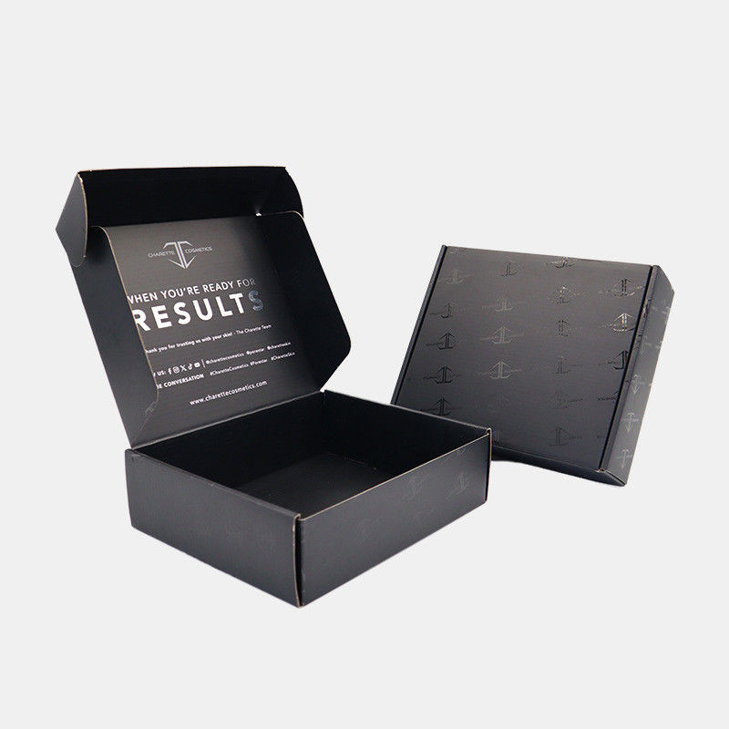 Cajas de correo de marca de papel personalizado con logotipo para el envío de productos
