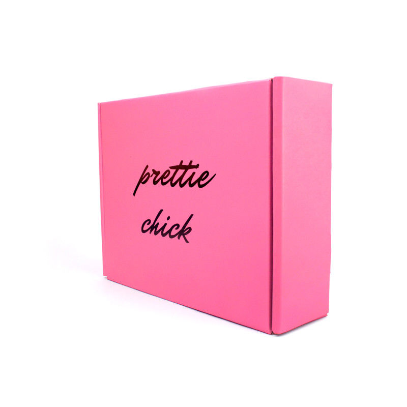 Plegado de cajas pequeñas de cartón corrugadas personalizadas para el envío en línea