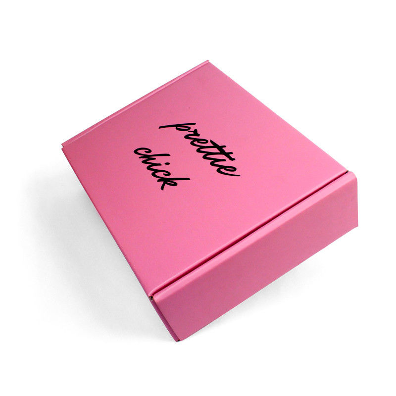 Plegado de cajas pequeñas de cartón corrugadas personalizadas para el envío en línea