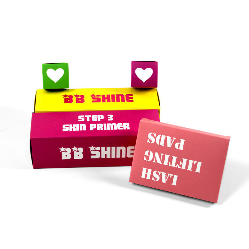 Caja de regalo cosmética impresa a color para productos para el cuidado de la piel