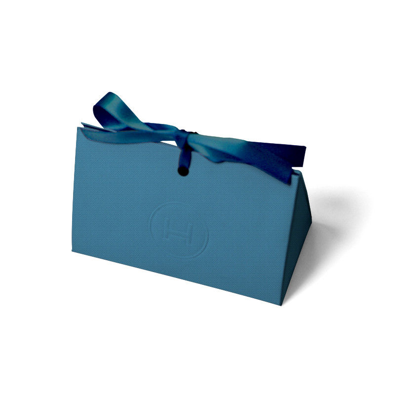 Bolso de papel de textura personalizada de tamaño pequeño para el embalaje de bodas y festivales regalo