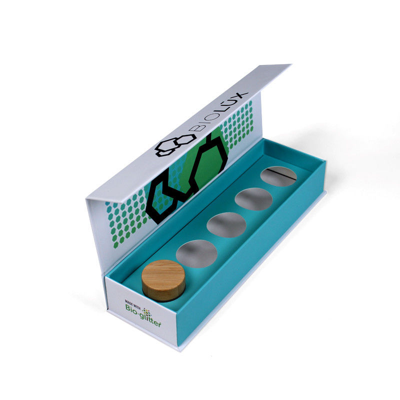 Caja de embalaje cosmético elegante Caja de regalo magnética adecuada para aceites esenciales Cosméticos Jar Jam Botella de miel