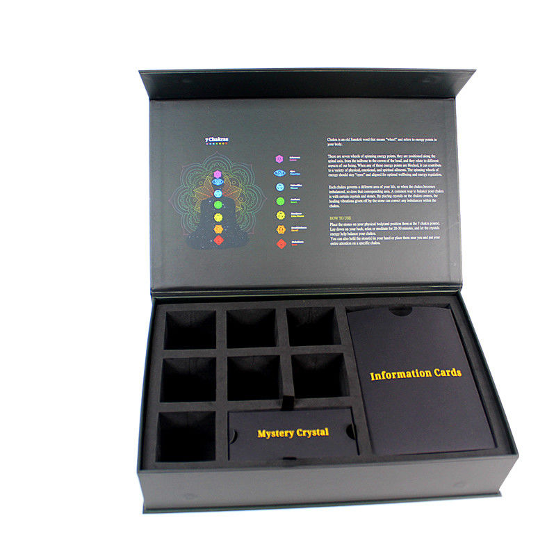 Caja de regalo magnética Diseñar y personalizar Cajas de embalaje pequeñas Cajas de regalo de cristal de artesanía al por mayor