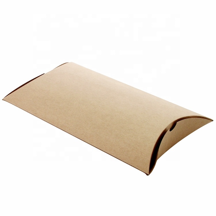 Cajas de almohada de cartón con logotipo personalizado al por mayor Embalaje de pelucas personalizado de lujo Cajas de extensiones de cabello de lujo