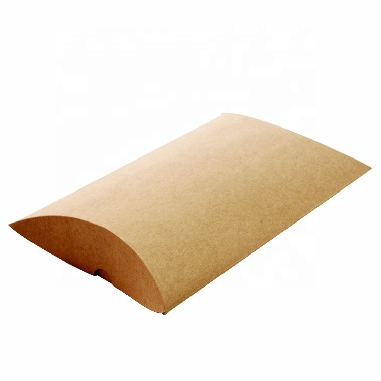 Cajas de almohada de cartón con logotipo personalizado al por mayor Embalaje de pelucas personalizado de lujo Cajas de extensiones de cabello de lujo