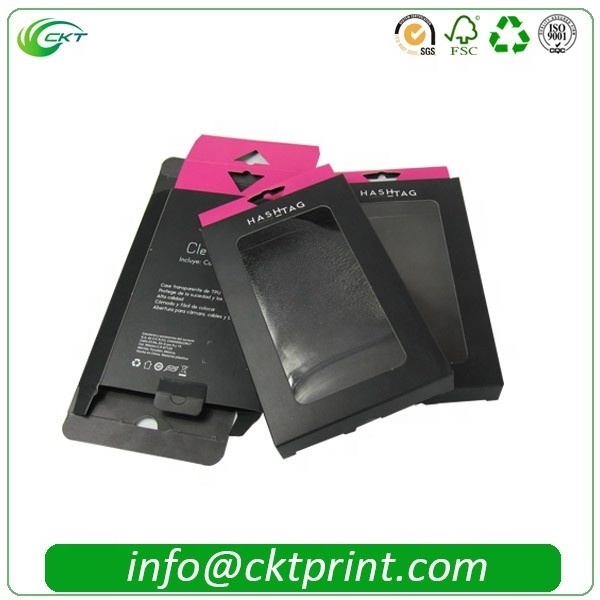 Cajas de regalo de cartón con ventana transparente, caja de regalo profesional con ventana de PVC.