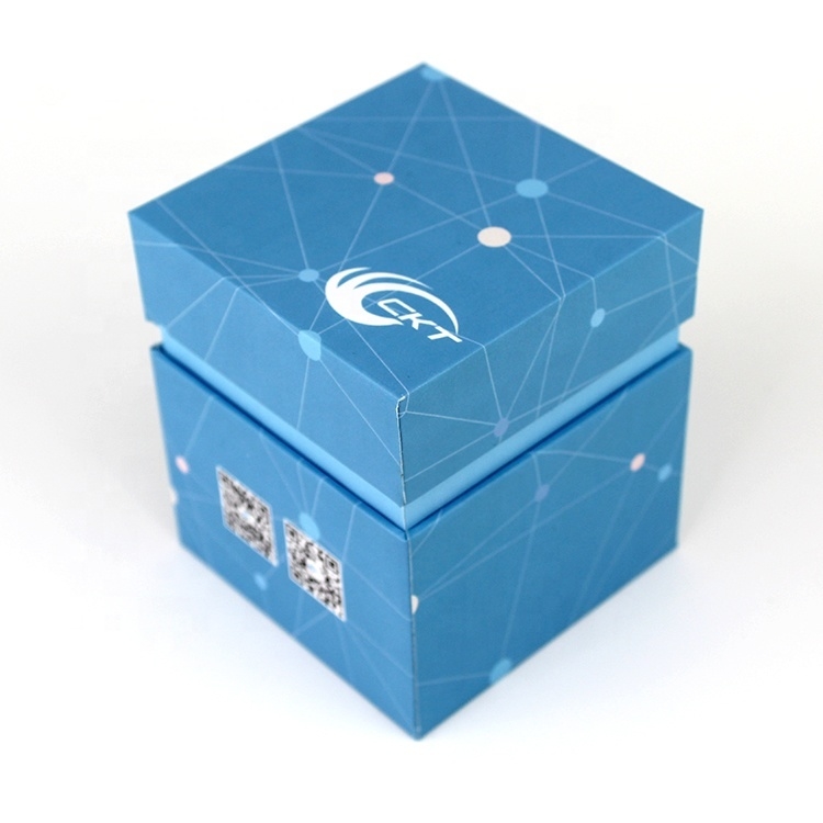 Caja de regalo de cartón reciclable personalizada con tapa, caja de cartón cuadrada profunda con tapa 10x10 pulgadas