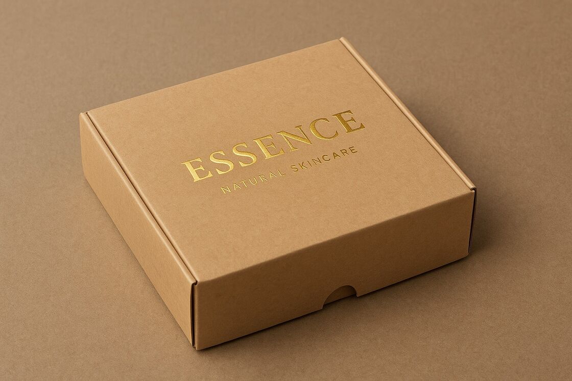 Caja de regalo personalizada con impresión en cuatro colores e impresión UV para envases cosméticos de lujo