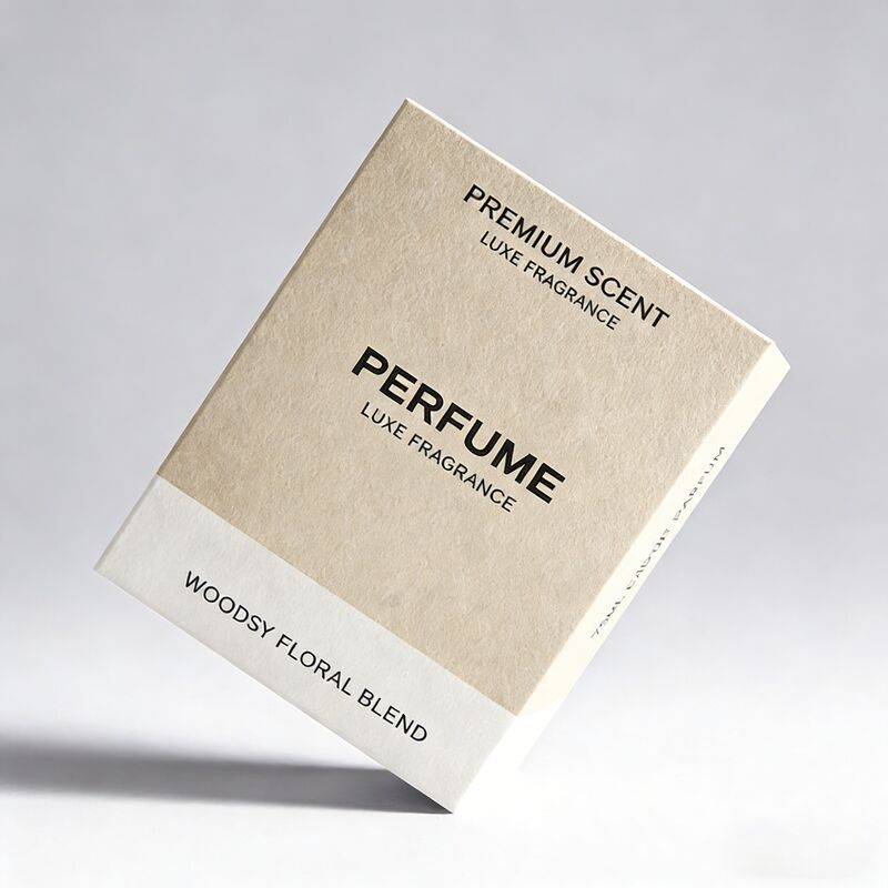 Caja de embalaje de perfume deslizante con impresión de logotipo personalizada e impresión a cuatro colores para caja de regalo de fragancia de lujo