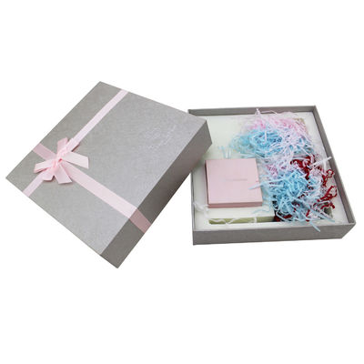 Caja de embalaje de joyas de cartón personalizado para anillos y collares