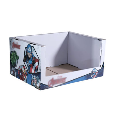 Caja contraria del soporte de exhibición de la tienda de la exhibición de la pequeña cartulina tablero de encargo