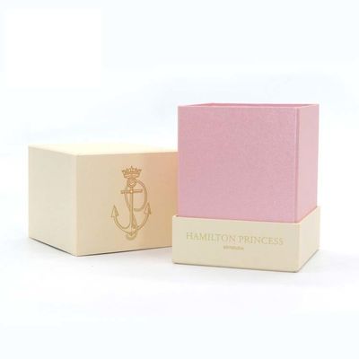 Regalo rígido de la caja de la vela de la cartulina perfumada que empaqueta Recyled