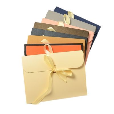 Envase de cartón Bolso de papel personalizado con cerradura de cinta