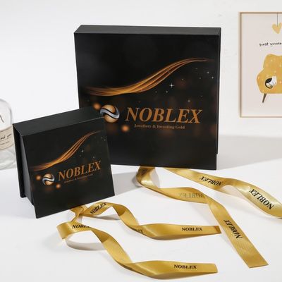 Cajas de embalaje de productos minoristas personalizadas con cinta y bolsa de regalo