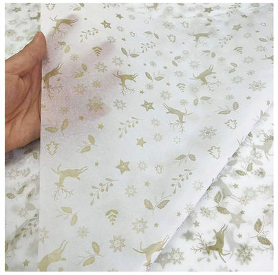 Hoja de oro reciclable del papel de embalaje de la bodas de plata