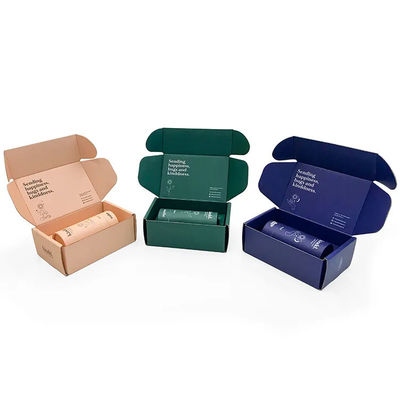 Caja de regalo personalizada con tapas plegables diseño y tamaño personalizados