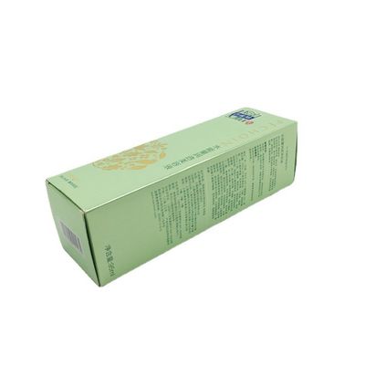 Cajas plegables de cartón de tamaño personalizado con material de papel impermeable ecológico