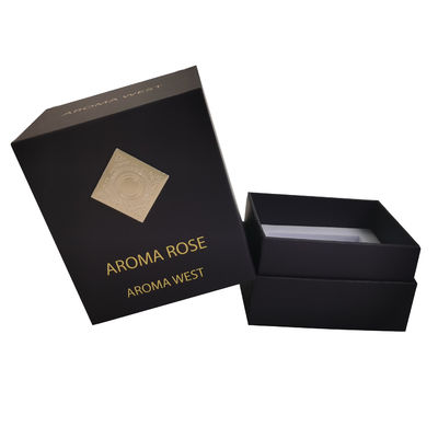 Caja de embalaje cosmético mate con mango y material plástico