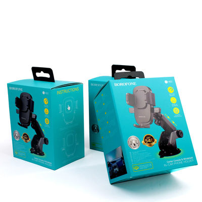 Cajas de cartón triangulares con logotipo en relieve personalizado para embalaje de botellas de vino