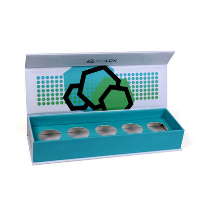 Caja de embalaje cosmético elegante Caja de regalo magnética adecuada para aceites esenciales Cosméticos Jar Jam Botella de miel