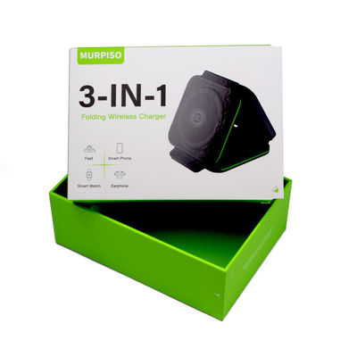 Cajas vacías personalizadas Cajas de cartón pequeñas adecuadas para cargadores inalámbricos Auriculares Relojes inteligentes paquete