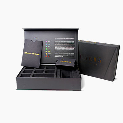Caja de regalo magnética Diseñar y personalizar Cajas de embalaje pequeñas Cajas de regalo de cristal de artesanía al por mayor